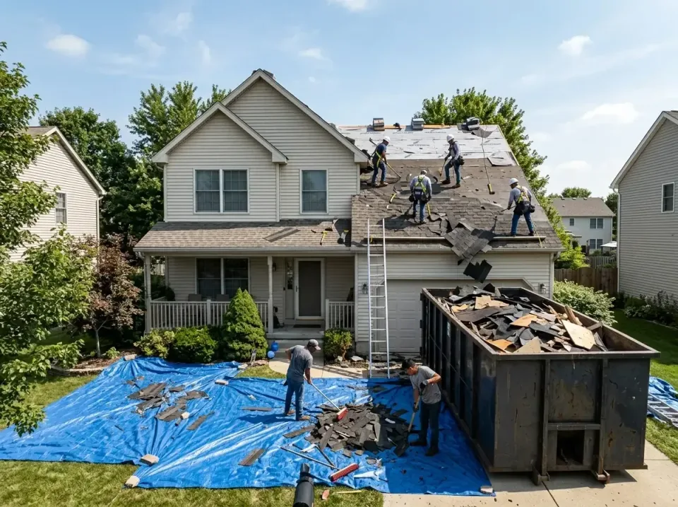 roof-replacement-debris-remova-004 — frequently asked questions, Cheapest Dumpster Rentals in Madeira, OH
